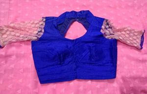 Pink Fabric with Decorative Border