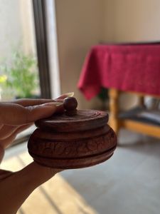 Wooden Sindur Dani ❤️😍