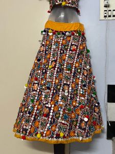 Embroidered Lehenga Choli Duppatta Set