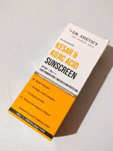 Dr Sheth's Keser & Kojic Acid Sunscreen