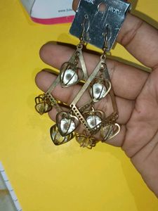 Heart Drop Earrings