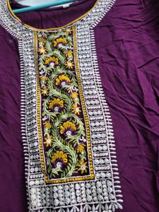 Elegant Maroon Kurta