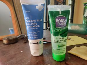 Face Wash And Moisturizer