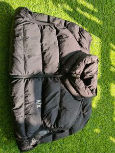 Black Half Bomber Jacket XXL or 44 size