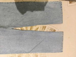 Light Wash Denim Jeans