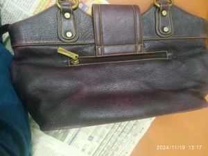 Essence Leather Shoulder And Hand Bag