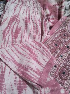 Straight Kurta Set With Dupatta
