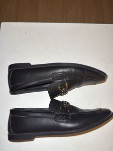 West Side Luna Blu Black Loafers - Size 3