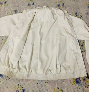 Men’s White Casual Jacket