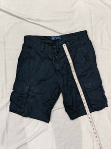 Navy Blue Cargo Shorts