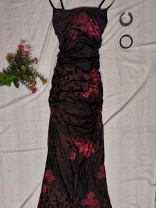 Floral  Print Maxi Dress