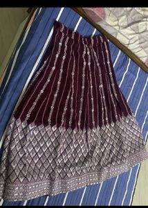 Glitter Lehenga Set
