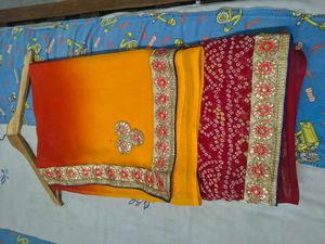 Elegant Red Saree
