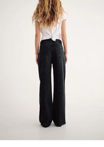 ZARA WIDE LEG JEANS
