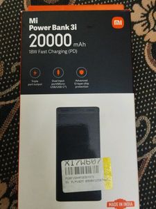 Mi Power Bank Empty Box