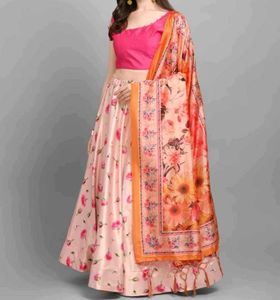 Floral Lehenga Choli Set