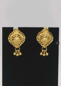Gold Drop Earrings [ER888]