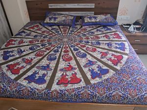 Jaipuri Cotton Printed bedsheets