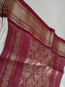 Excellent colour combination silk saree