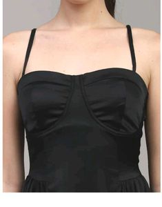 SHEIN ELEGANT CORSET BLACK DRESS