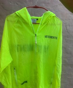 Vetments luxury brand raincoat orignal