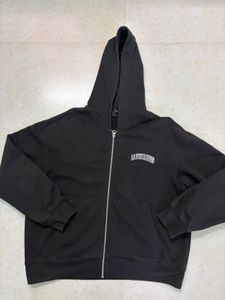 H&amp;M oversize unisex Black Zip-Up Hoodie🥰