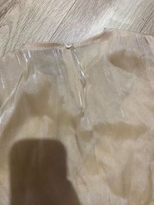 Sheer Golden Tops
