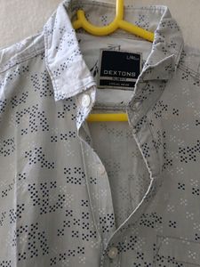 White Casual Wear Shirt For Men