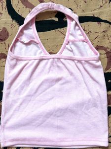 Cute Pink Halter Top