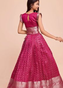 Pink Lehenga Choli Set