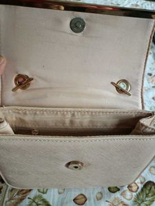 Beige Crossbody Bag very preety
