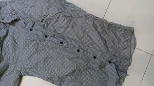 Men&#39;s Grey Patterned Shirt