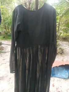 Elegant Black Nyra Cut Kurthi