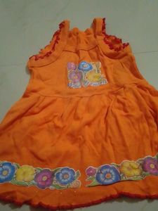 Baby Cotton Frock 0- 4 Month