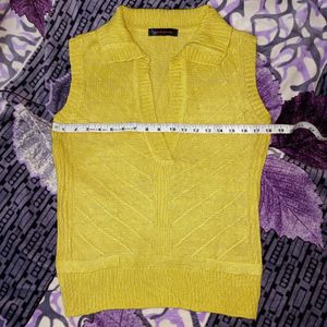Korean V Neck Knitted Top (Made In Korea)