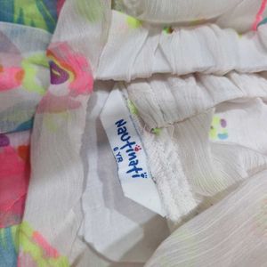 Cute Floral Girls Dress