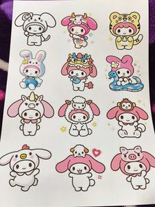 Kawaii Stickers Pack Of 3