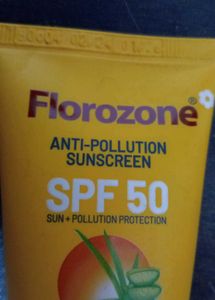 Florozone SPF 50 Anti-Pollution Sunscreen