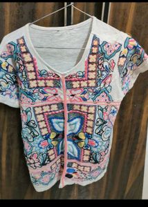 Heavy Embroidery Top