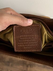 Fossil Leather Handbag.