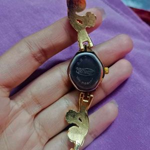 Vintage Style Peacock Purple Watch