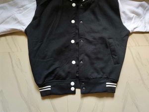 Black and white Bomber jacket