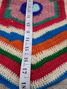 Colorful Crochet Rug