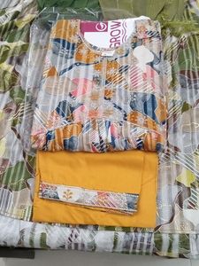 Nayara Cut Kurti Dupatta Set