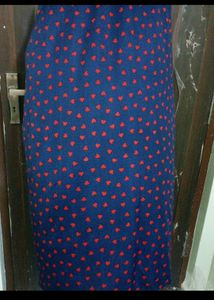 Soft Material Blue Night Wear New Design