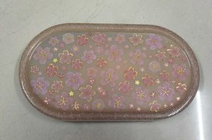 Floral Resin Tray