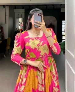 Floral Print Maxi Dress