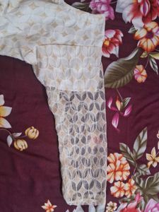 Blouse With Golden Shine