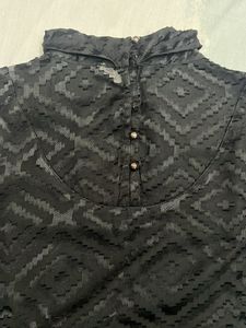 Latin Quarter Brand Black Colour Top