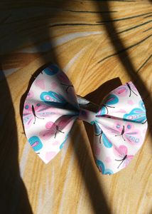 Cute Bow Clip And Earings Combo